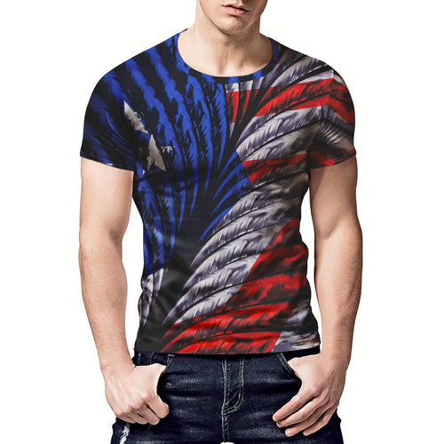 America Print T-Shirt