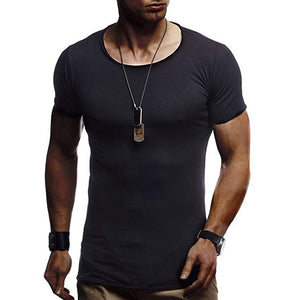 Pure Color Short Sleeve T-Shirt